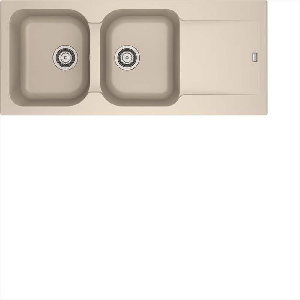"FRANKE - Lavello lineare KID 621 2 Vasche-BEIGE"
