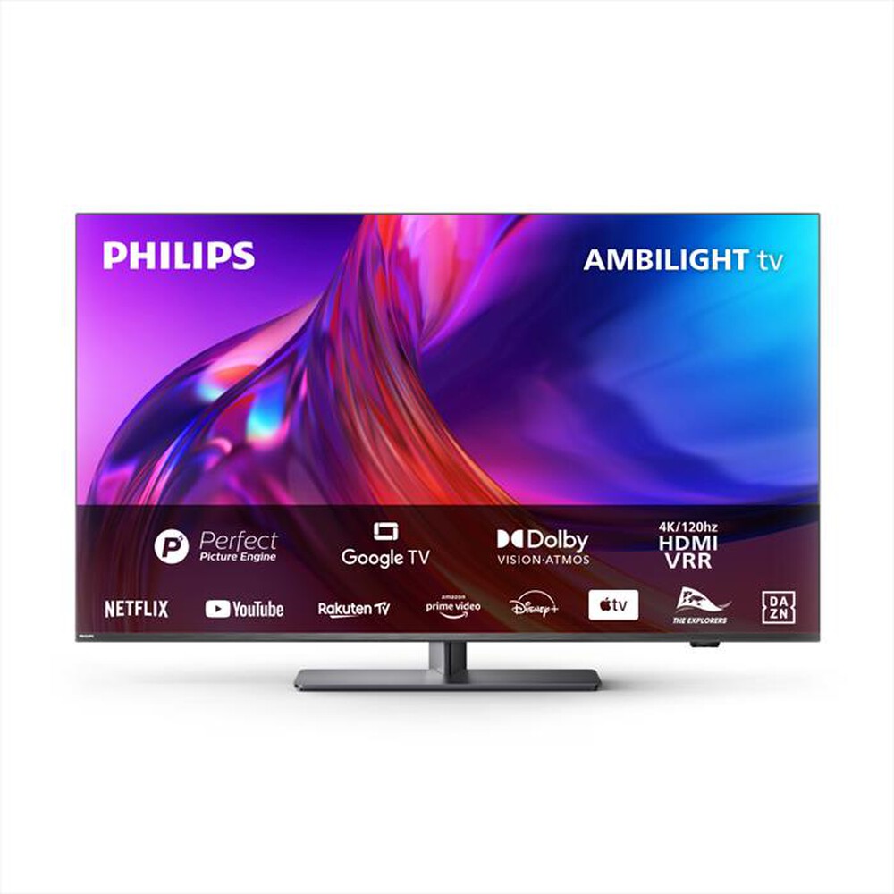 "PHILIPS - Ambilight Smart TV LED UHD 4K 43\" 43PUS8818/12-Antracite"