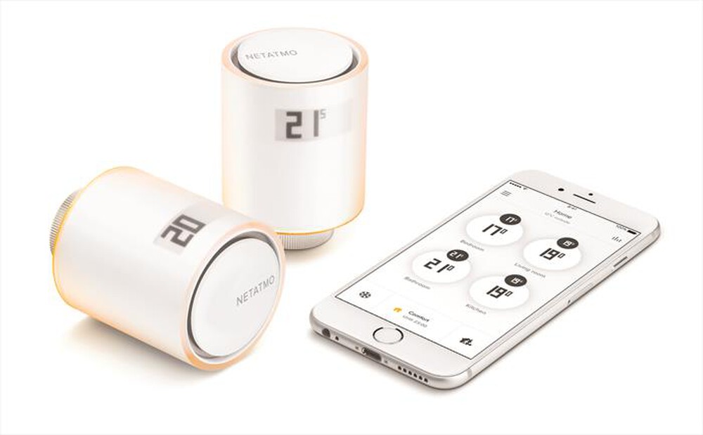 Immagine del prodotto NETATMO - KIT TERMOSTATO+2 VALVOLE-White