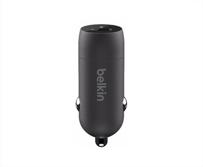 BELKIN - CARICABATTERIA DA AUTO 18W SENZA CAVO - NERO-Nero