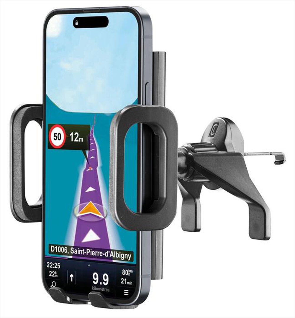 Immagine del prodotto CELLULARLINE - Supporto da auto per bocchette HUGHOLDERVENTK-Nero