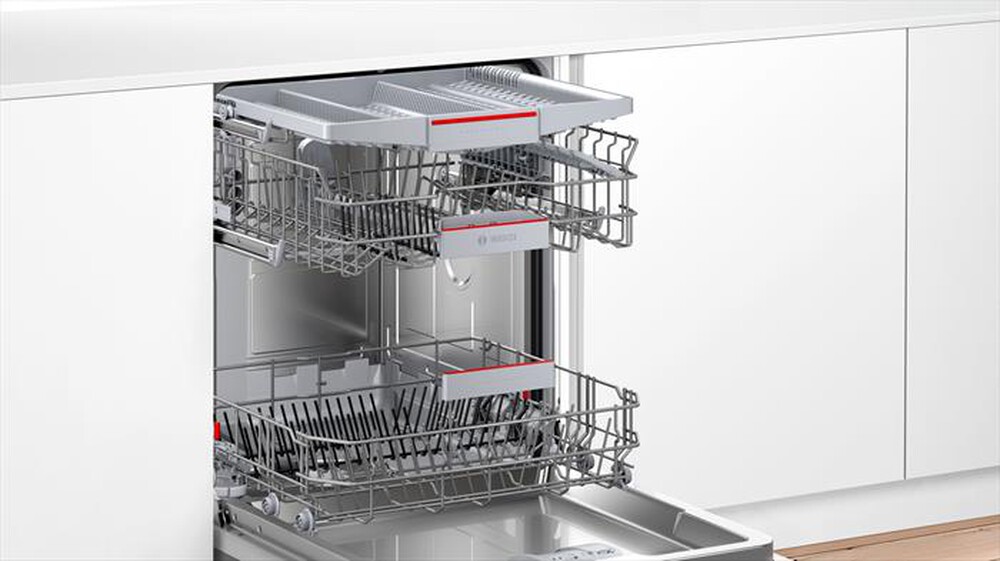 "BOSCH - Lavastoviglie SMI4EVS08E Classe B 14 coperti-Acciaio spazzolato"