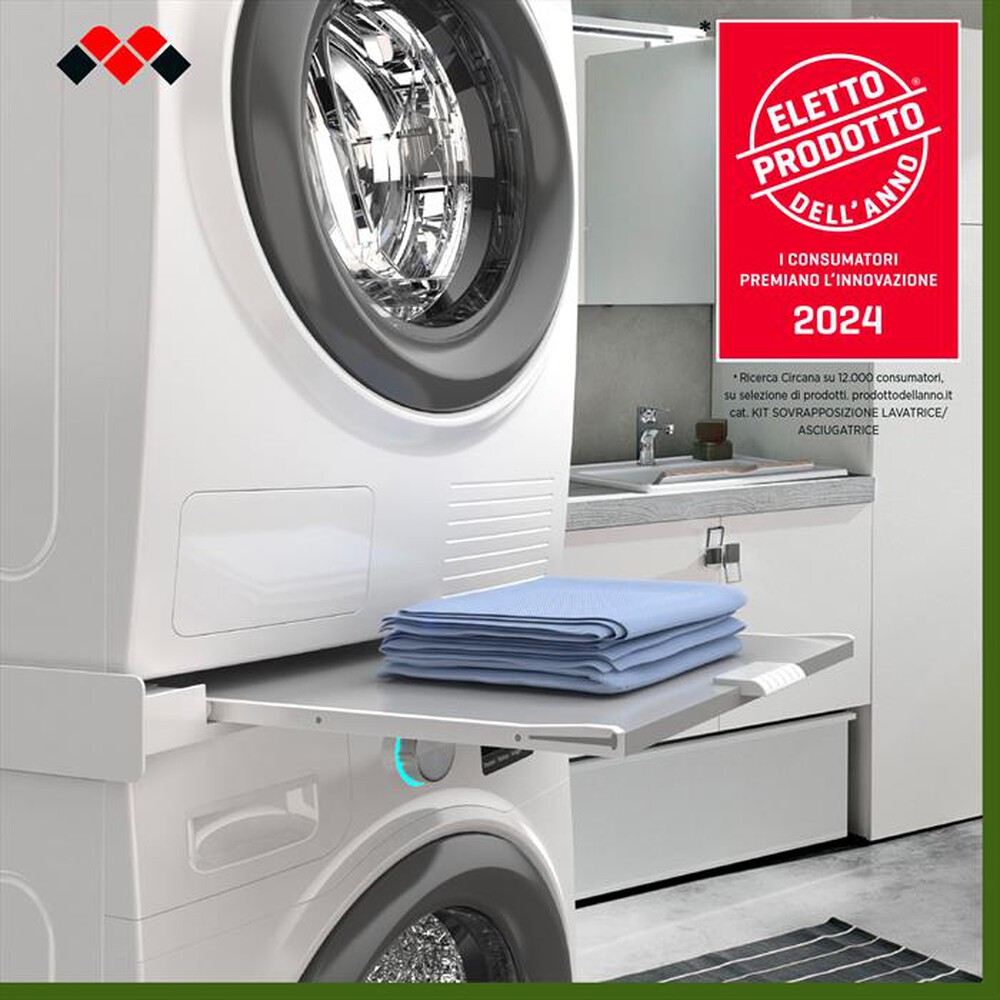 "MELICONI - TORRE PRO L60 Kit di sovrapposizione max 250 kg-Tecnopolimero bianco"