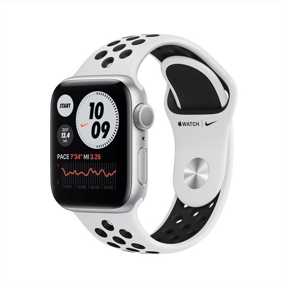 Immagine del prodotto APPLE - Watch Nike Series 6 GPS 40mm All Silver-Sport Pure Platinum/Black