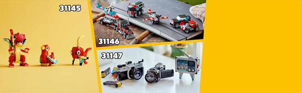 Immagine del prodotto LEGO - CREATOR Autocarro con elicottero 31146