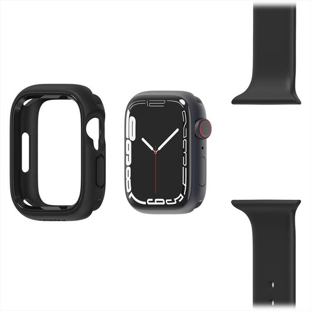 "OTTERBOX - EXO EDGE CUSTODIA PER APPLE WATCH SERIE 9/8/7 41MM-Nero"
