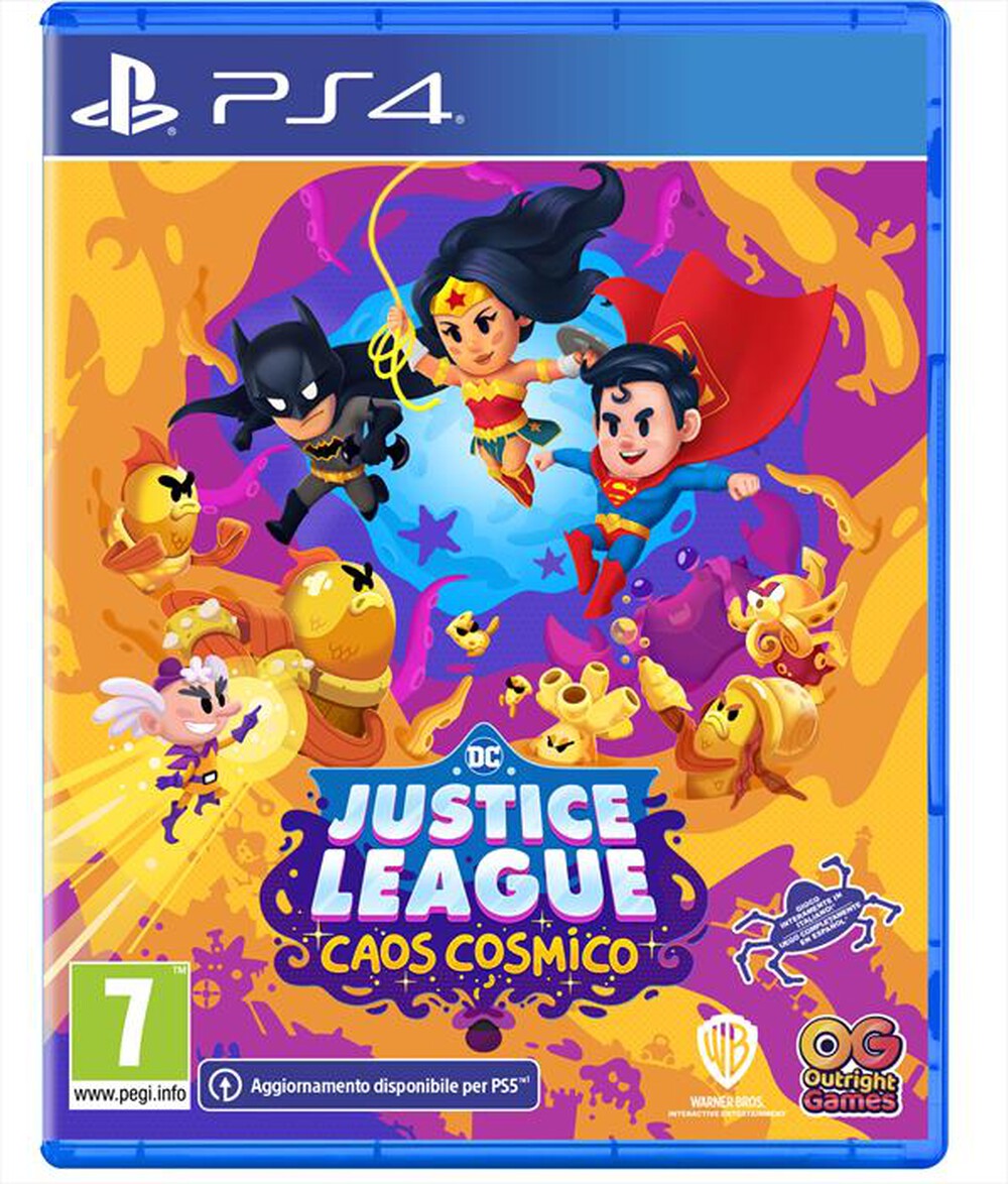 "NAMCO - DC JUSTICE LEAGUE: CAOS COSMICO PS4"