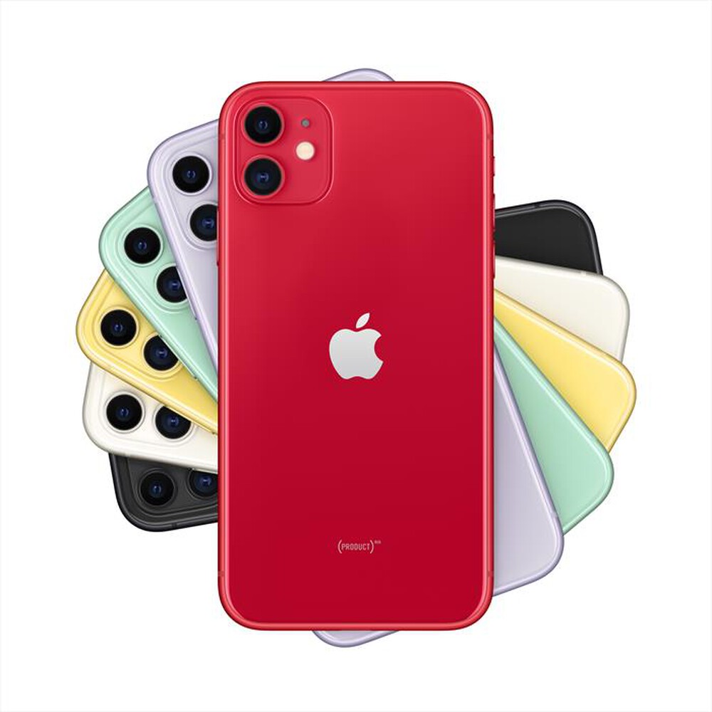 "APPLE - iPhone 11 64GB (Senza accessori)-(PRODUCT)RED"