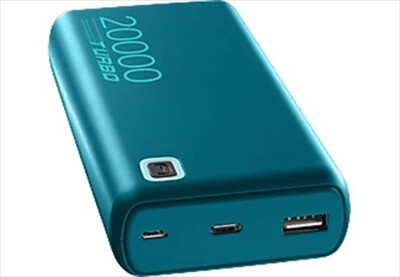 CELLULARLINE - Power bank PBESSENCEPD20000G-Azzurro