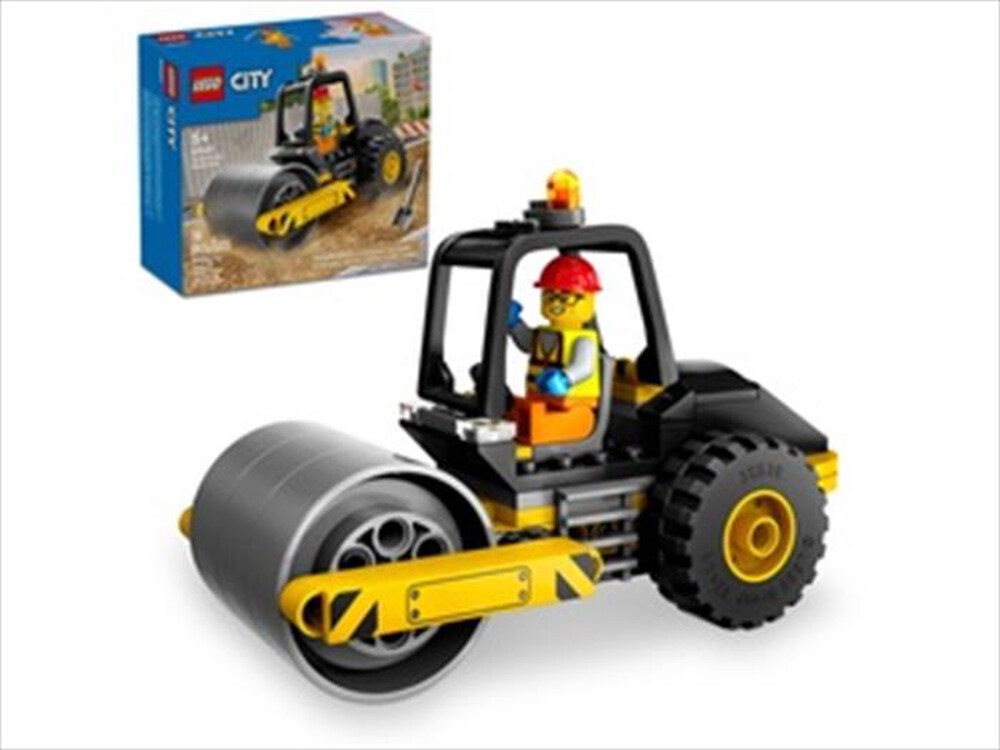 "LEGO - CITY Rullo compressore - 60401-Multicolore"