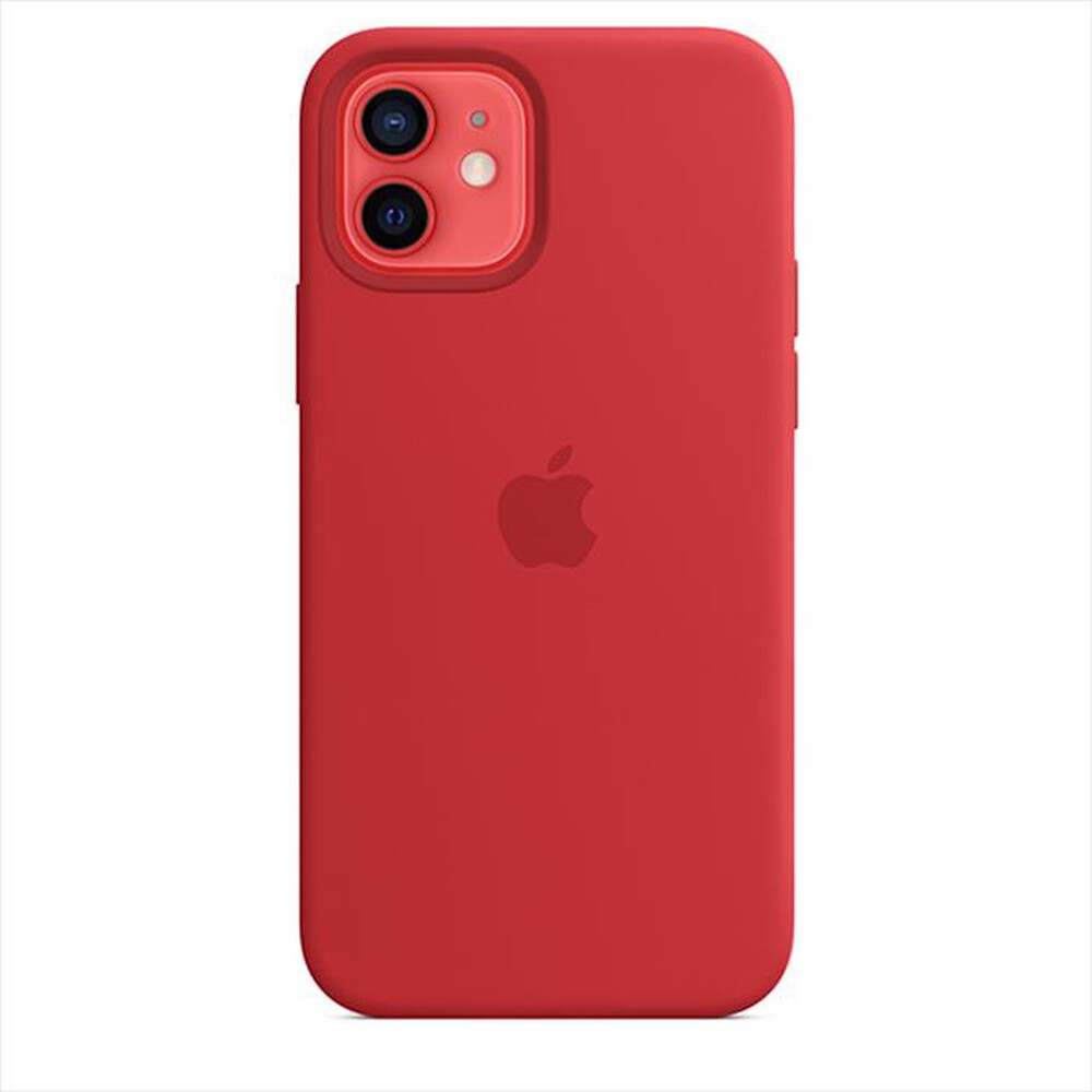 "APPLE - Custodia MagSafe in silicone iPhone 12/12 Pro-(PRODUCT)RED"