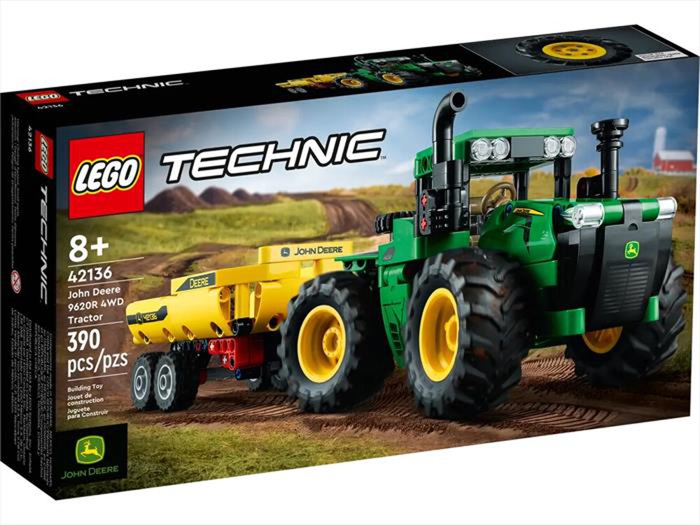 "LEGO - TECHNIC - John Deere 9620R 4WD Tractor - 42136"