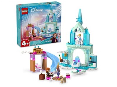 LEGO - DISNEY Il Castello di ghiaccio di Elsa - 43238-Multicolore