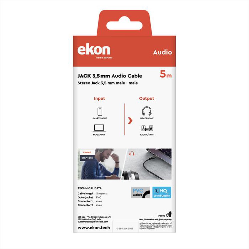 Immagine del prodotto SBS - ECAJACK50MMK