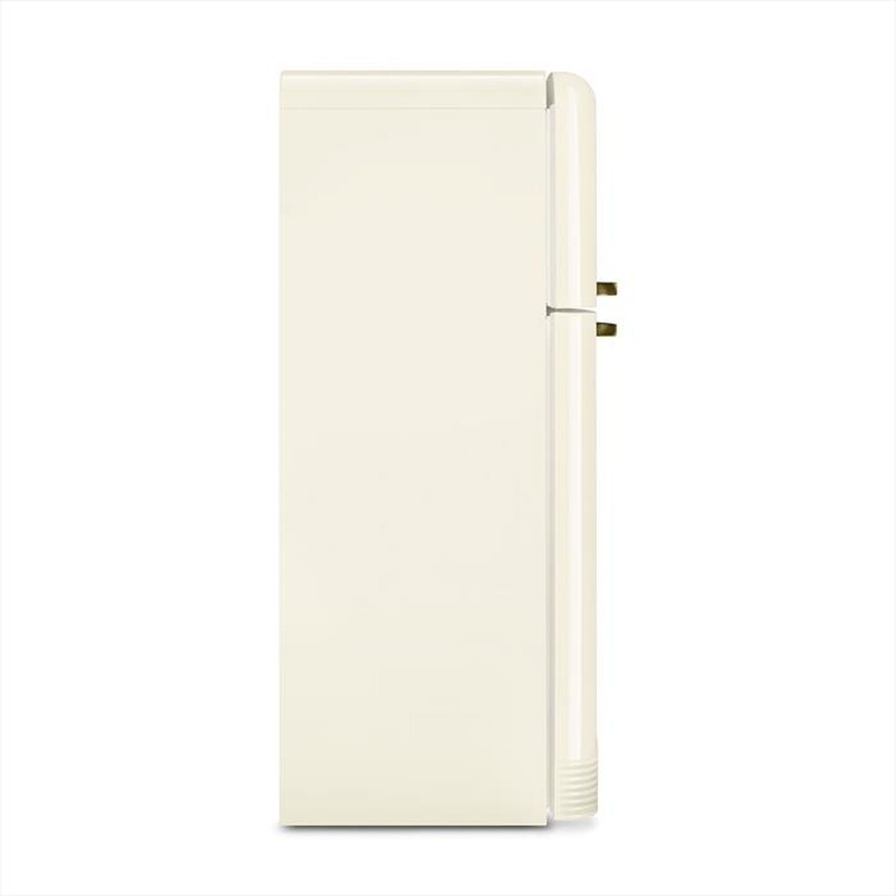 "SMEG - Frigorifero 2 porte FAB50RCRB5 Classe E 467lt-Panna finiture ottone"