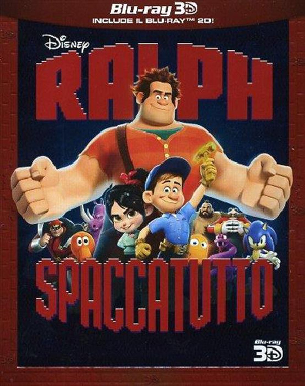 "WALT DISNEY - Ralph Spaccatutto (Blu-Ray 3D+Blu-Ray)"