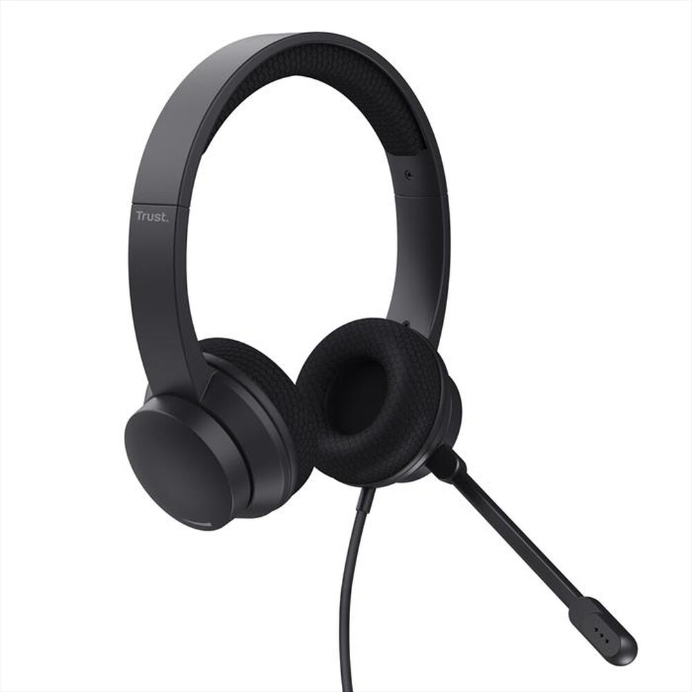 "TRUST - Cuffie on-ear USB per PC HS-260-Black"