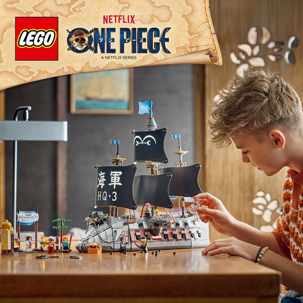 Immagine del prodotto LEGO - ONE PIECE La nave da guerra di Garp - 75646-Multicolore