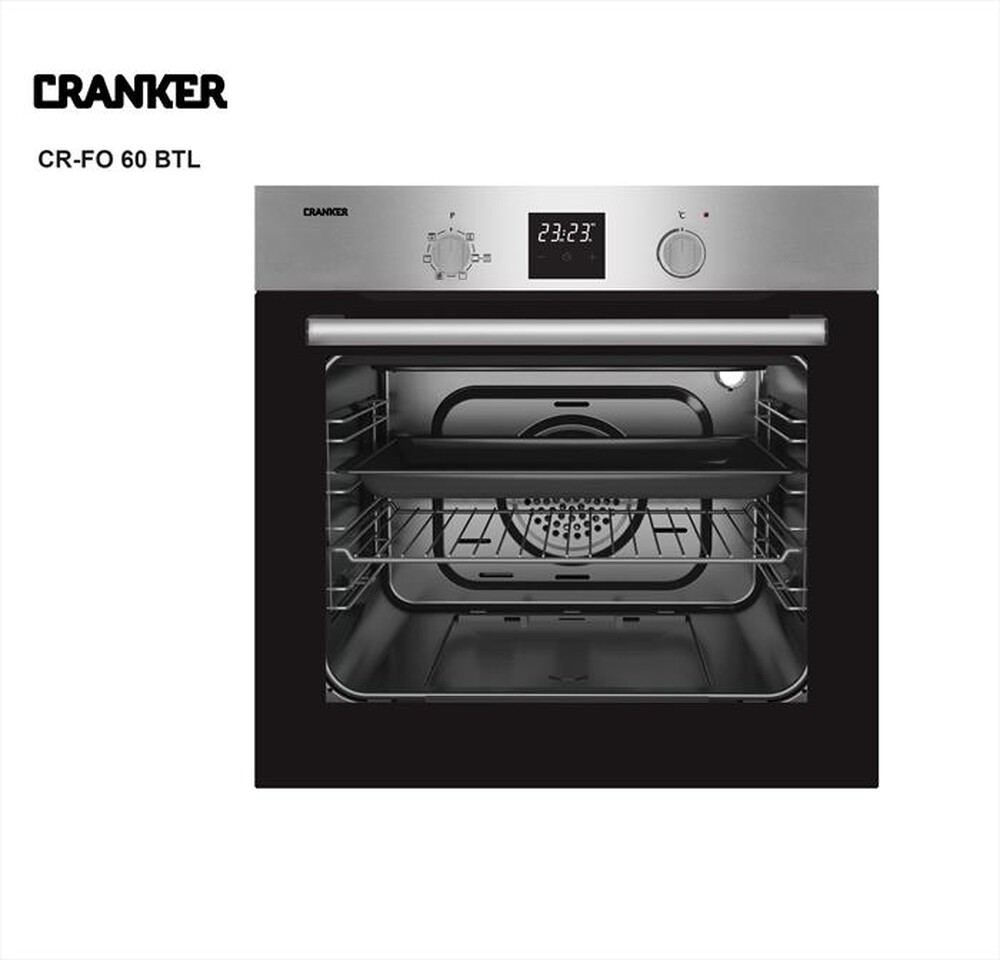 Immagine del prodotto CRANKER - Forno incasso elettrico CR-FO60BTL Classe A