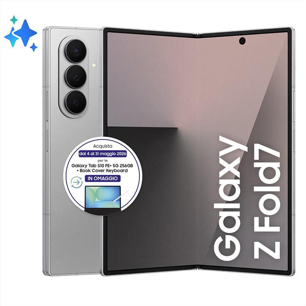 Immagine del prodotto SAMSUNG - Galaxy Z Fold7 12+256GB-Silver Shadow