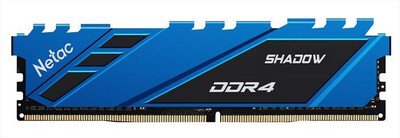 NETAC - SHADOW DDR4-3200 16G C16 BLUE U-DIMM 288-PIN-BLU