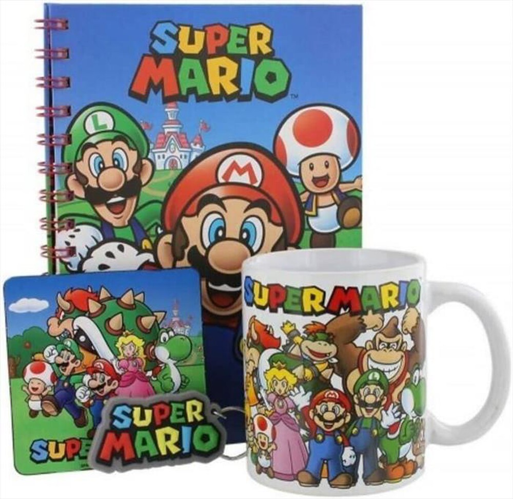 "PYRAMID - Gift Set 4 in 1 Super Mario GP85388-Multicolore"