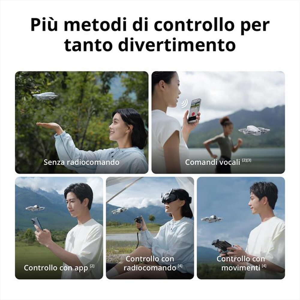 "DJI - Drone quadri elica NEO-Grigio"
