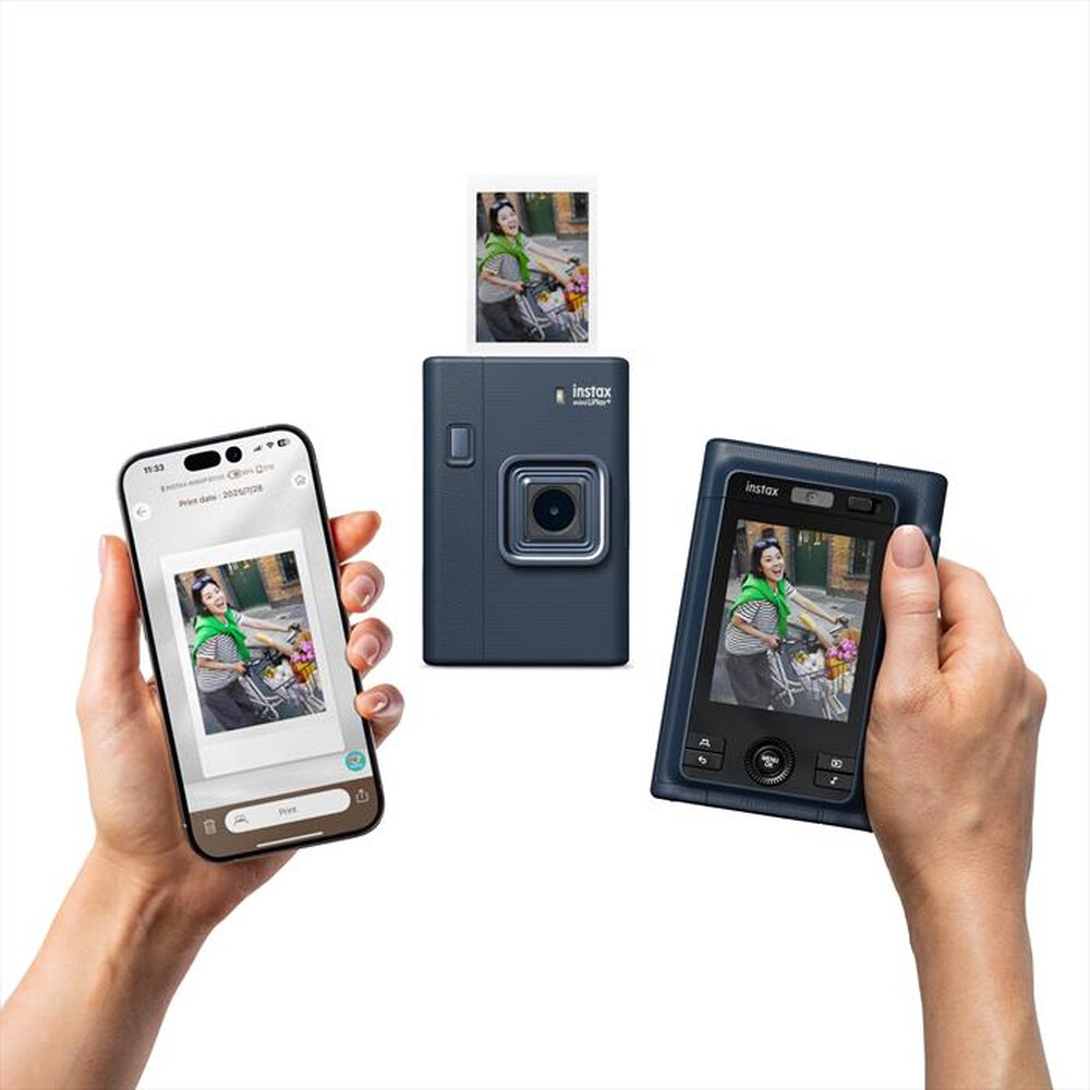 Immagine del prodotto FUJI - Fotocamera instax mini LiPlay+ 2-in-1-BLU