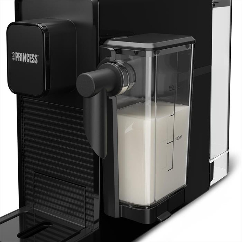 Immagine del prodotto PRINCESS - MACCHINA CAFFÈ CAPSULE NESPRESSO E LATTE PRO-Nero / Plastica