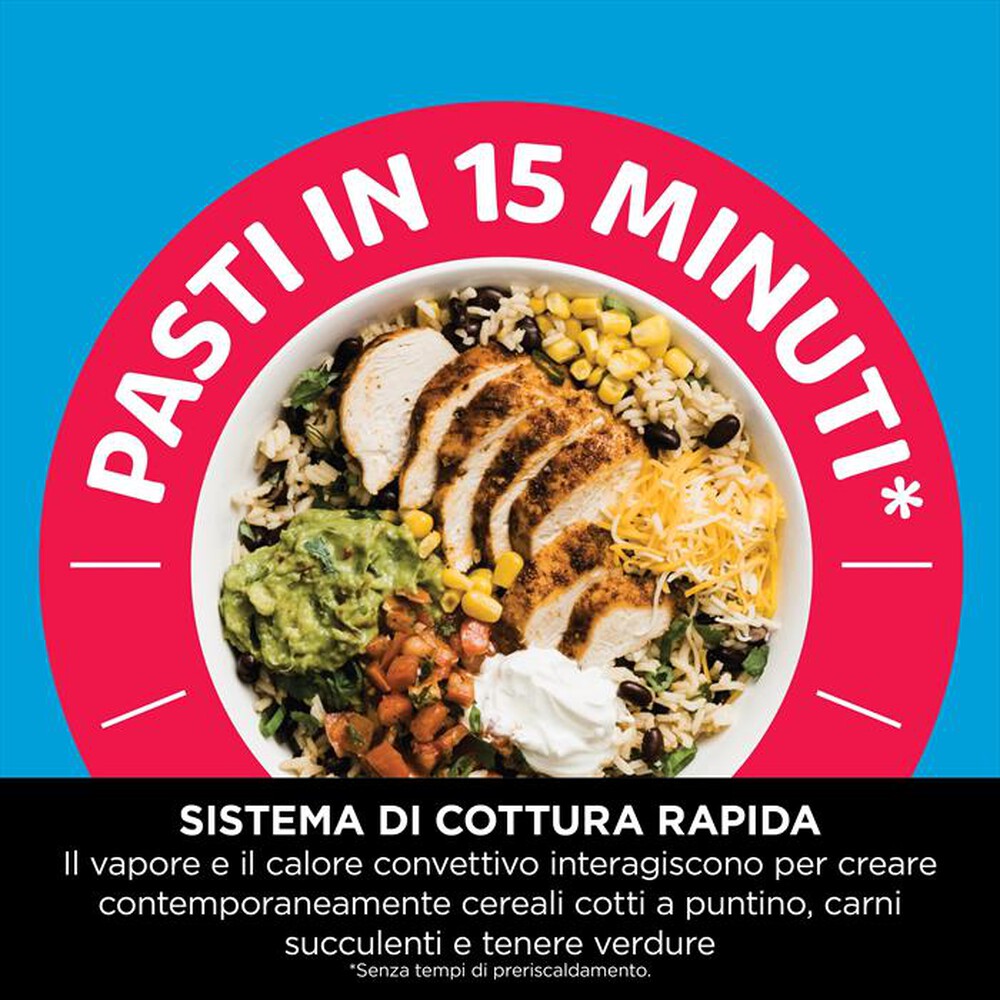 "NINJA - Rapid cooker-friggitrice aria Speedi ON400EU-grigio"