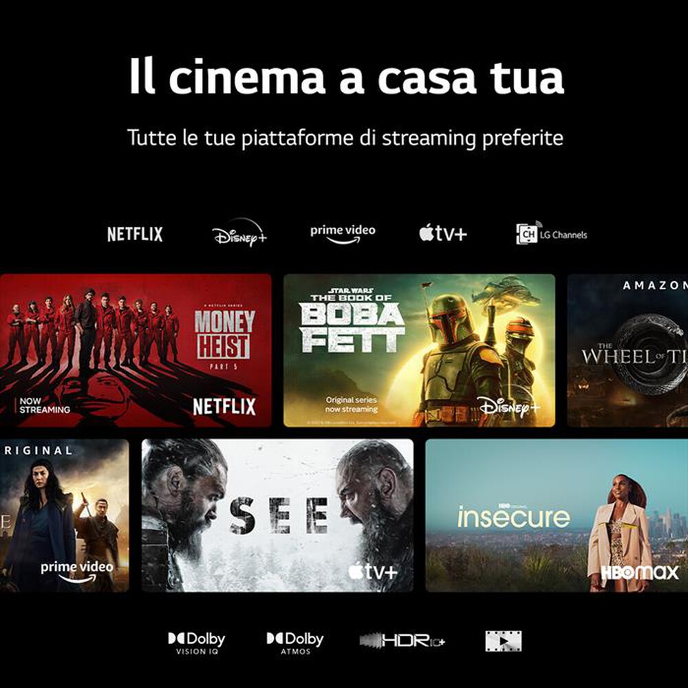 "LG - Smart TV OLED 4K 55\" OLED55A26LA-Argento"