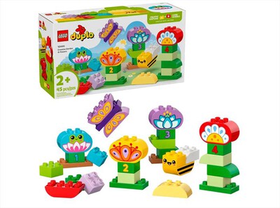 LEGO - DUPLO Giardino e fiori creativi - 10444-Multicolore