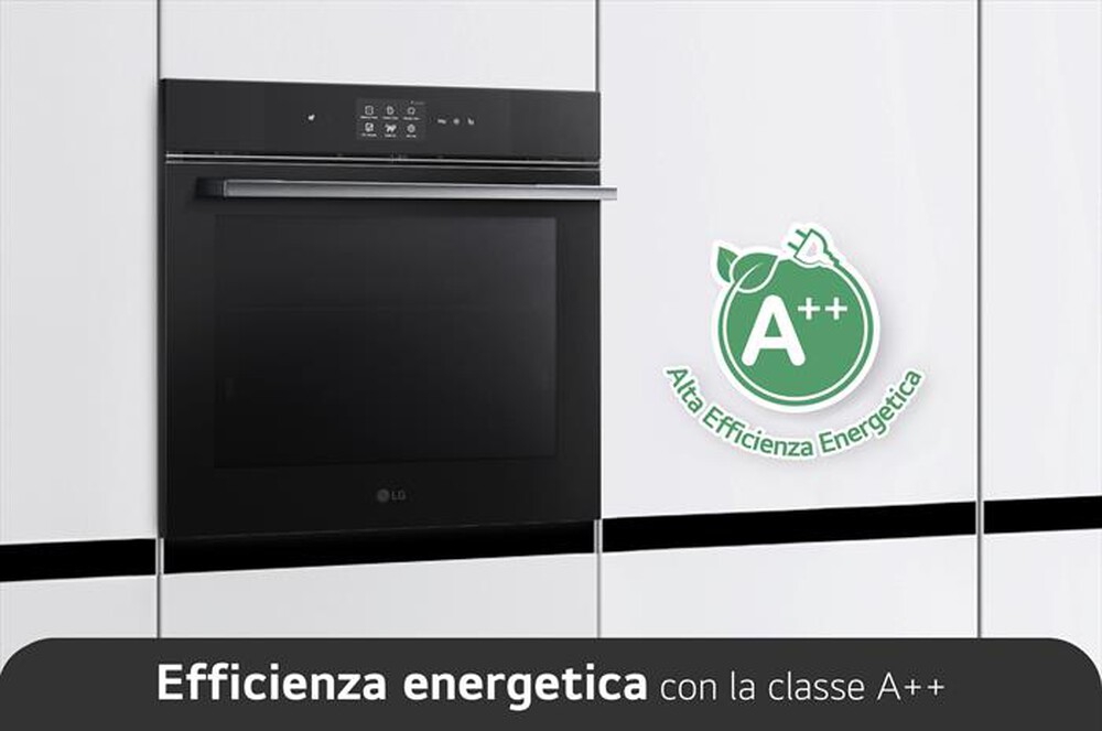 Immagine del prodotto LG - Forno incasso elettrico INSTAVIEW WSED7667M  A++-Black Matte