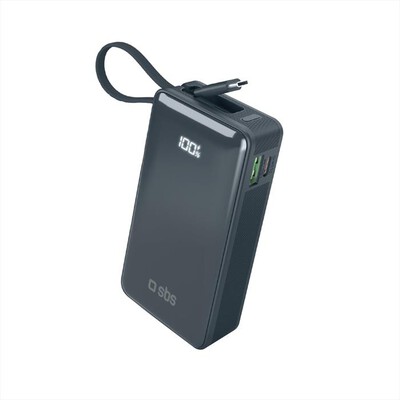 SBS - Powerbanks TTBB10000LCDTCPD20B-blu