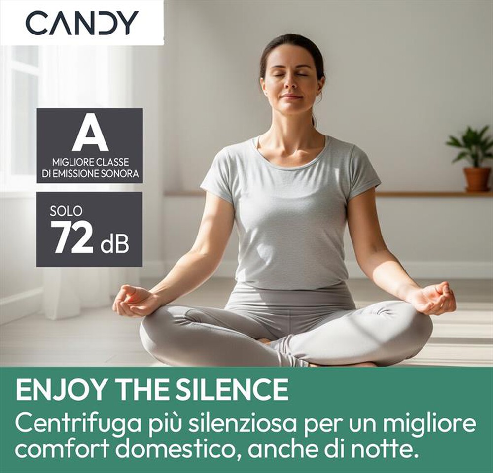 Immagine del prodotto CANDY - Lavatrice Slim 6Kg EY 26SB7-S 1200G/M Classe A-Bianco