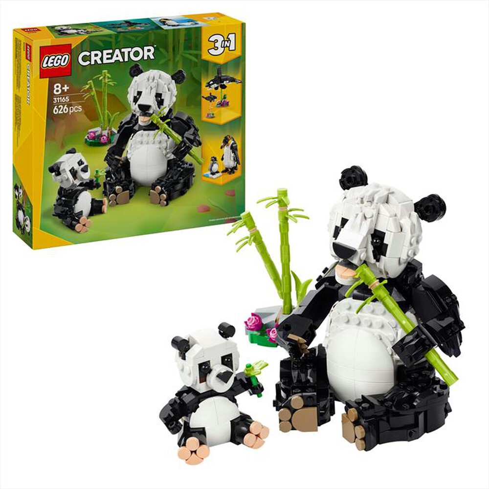 Immagine del prodotto LEGO - CREATOR Animali selvatici: famiglia di panda 31165