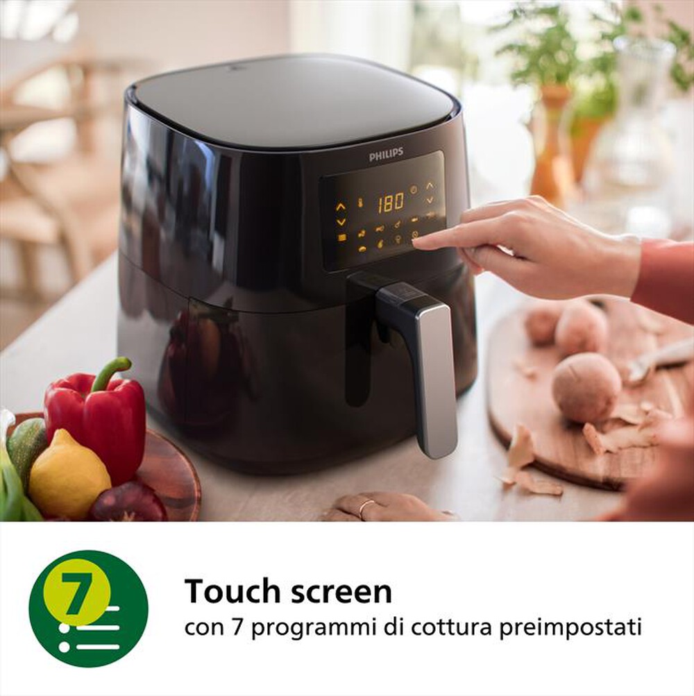 "PHILIPS - FRIGGITRICE AIRFRYER SERIE 3000 DA 6.2L HD9270/70"
