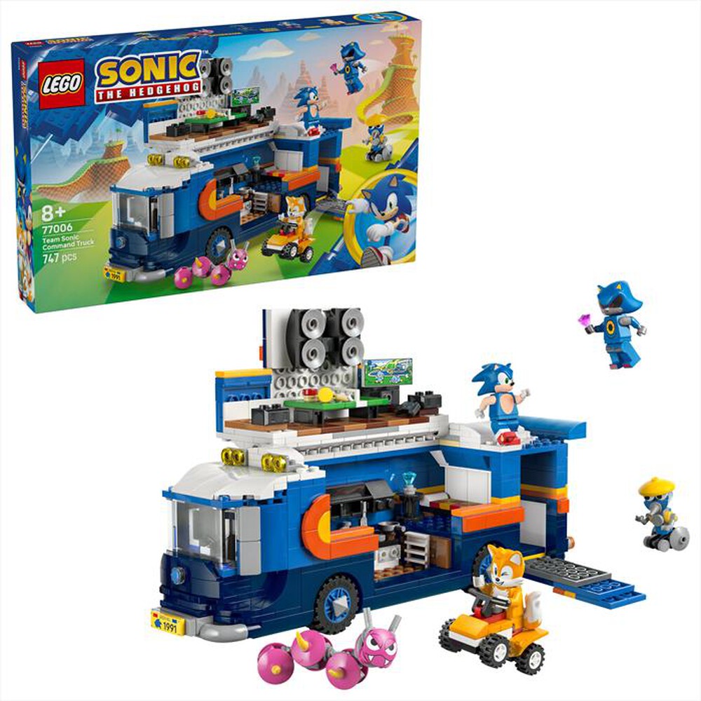 Immagine del prodotto LEGO - SONIC Camion di comando Team SONIC 77006