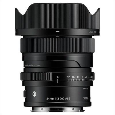 SIGMA - Obiettivo Fisso 24/2 (C) DG BLACK L-MOUNT-Nero