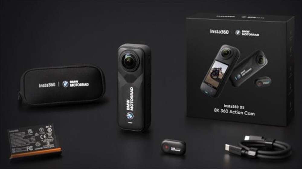 Immagine del prodotto INSTA360 - Action cam X5 BMW MOTORRAD EDITION-Nero