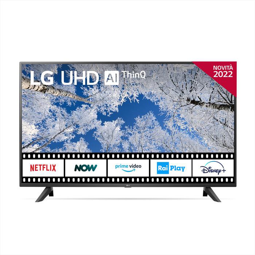 "LG - Smart TV LED UHD 4K 65\" 65UQ70006LB.APIQ-Ceramic Black"