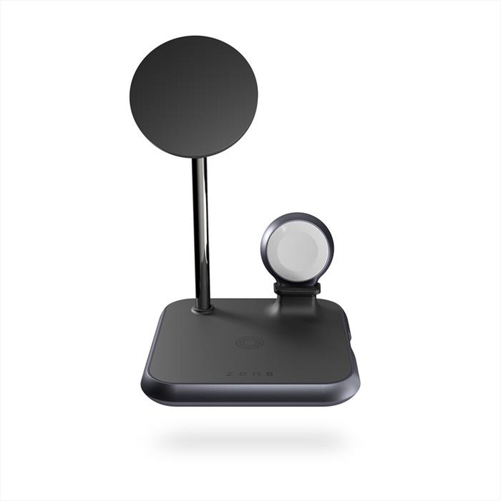 "ZENS - 4-IN-1 MAGNETIC + WATCH WIRELESS CHARGER-Black - Nero"