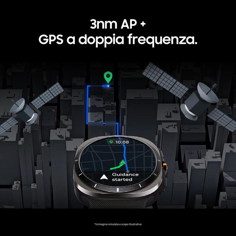 "SAMSUNG - Galaxy Watch Ultra 47mm LTE-TITANIUM WHITE"