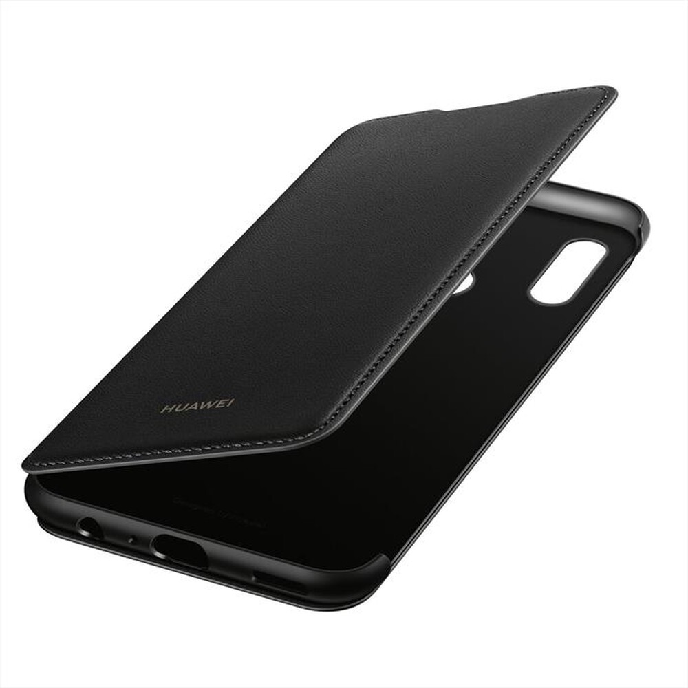 "HUAWEI - P SMART+ 2019 WALLET COVER-Nero"