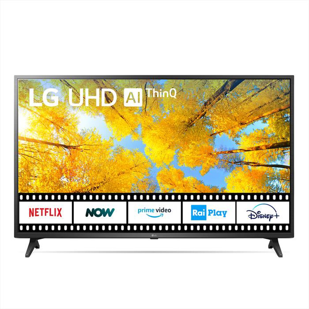 "LG - Smart TV LED UHD 4K 55\" 55UQ75006LF-Ceramic Black"
