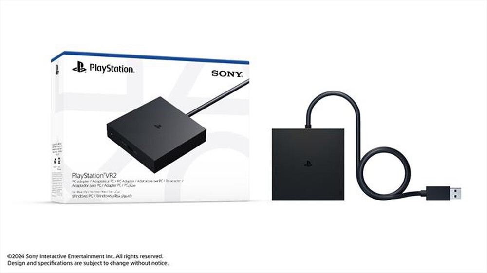 "SONY COMPUTER - ADATTATORE PS VR2 PER PC-black"