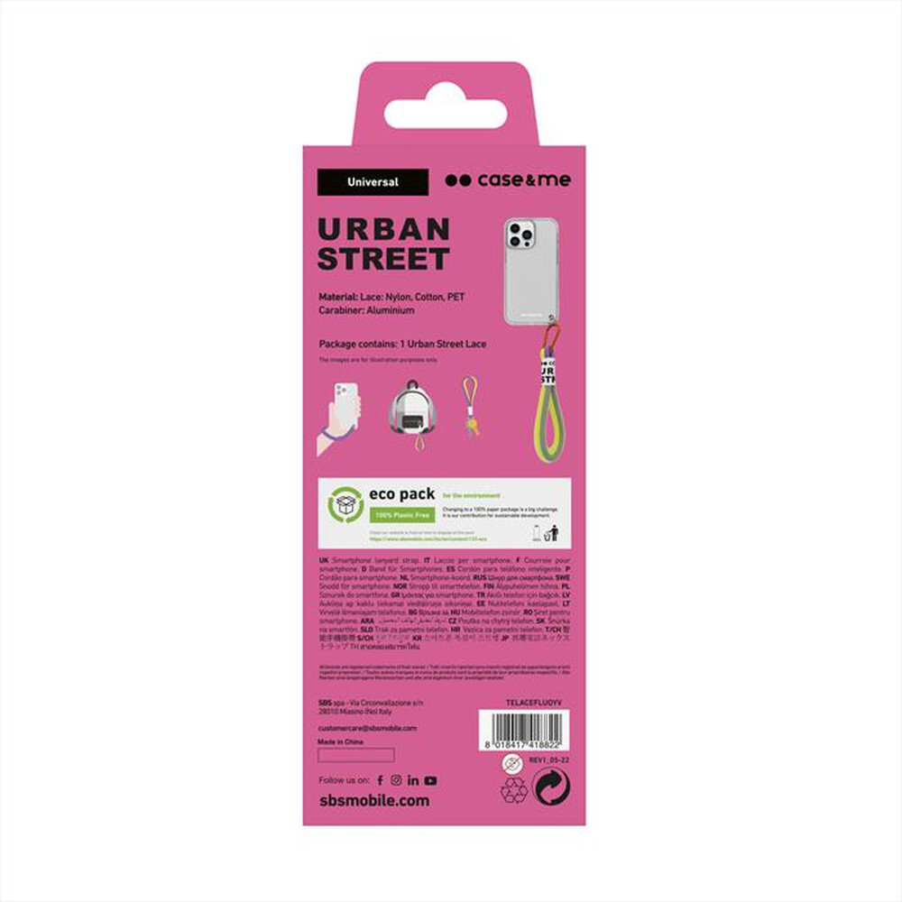 "SBS - Laccio urban street TELACEFLUOYV-Viola"