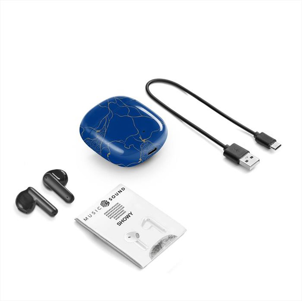 Immagine del prodotto CELLULARLINE - Auricolare bluetooth SHOWY-Blu