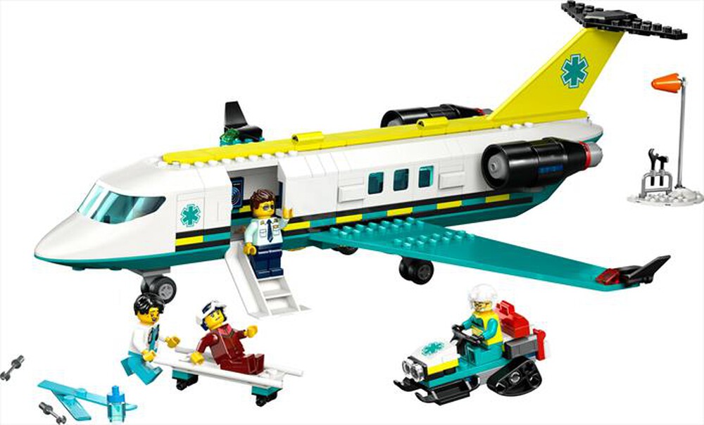 "LEGO - AEREO AMBULANZA DI EMERGENZA-,"