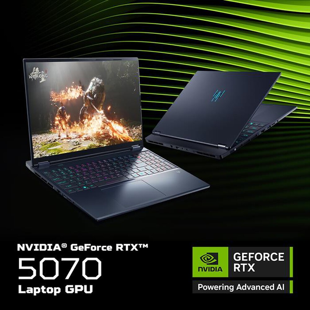 Immagine del prodotto ACER - NOTEBOOK PREDATOR HELIOS NEO 16S AI PHN16S-71-907B-Nero